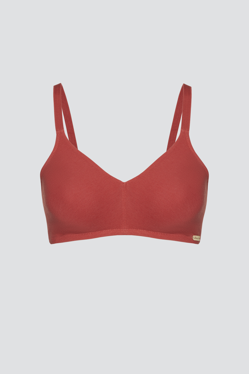 Eko Bombažni Nedrček, brez žičke KORAL