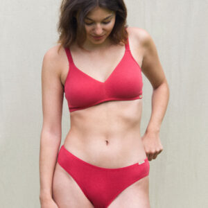 Eko Bombažni Nedrček, brez žičke KORAL