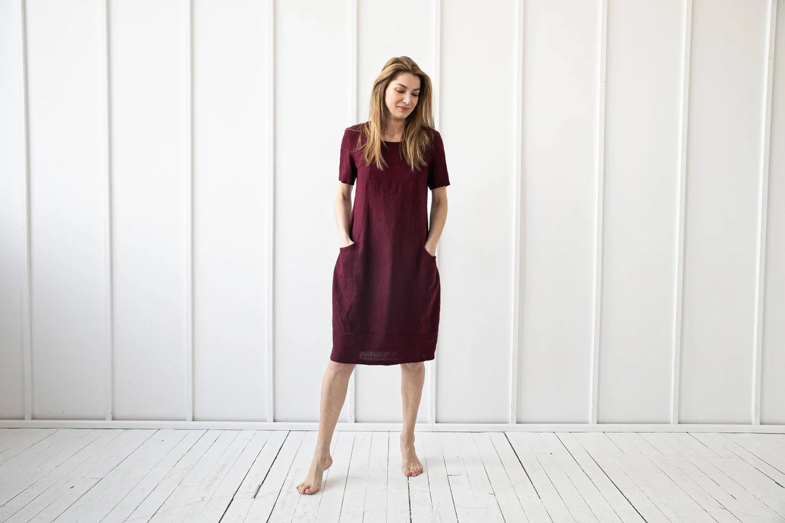 Obleka KR 1210 100% lan