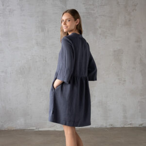 Tunika 100% lan Ela antrazit L