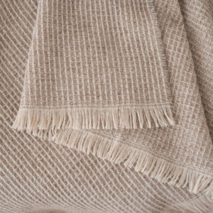 Merino volnena odeja 130x180 Lil BEIGE