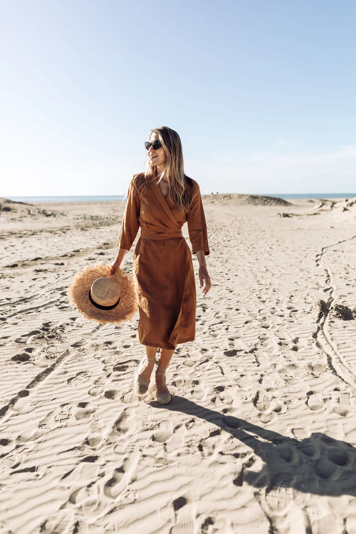 Srajčna obleka 1240 100% lan