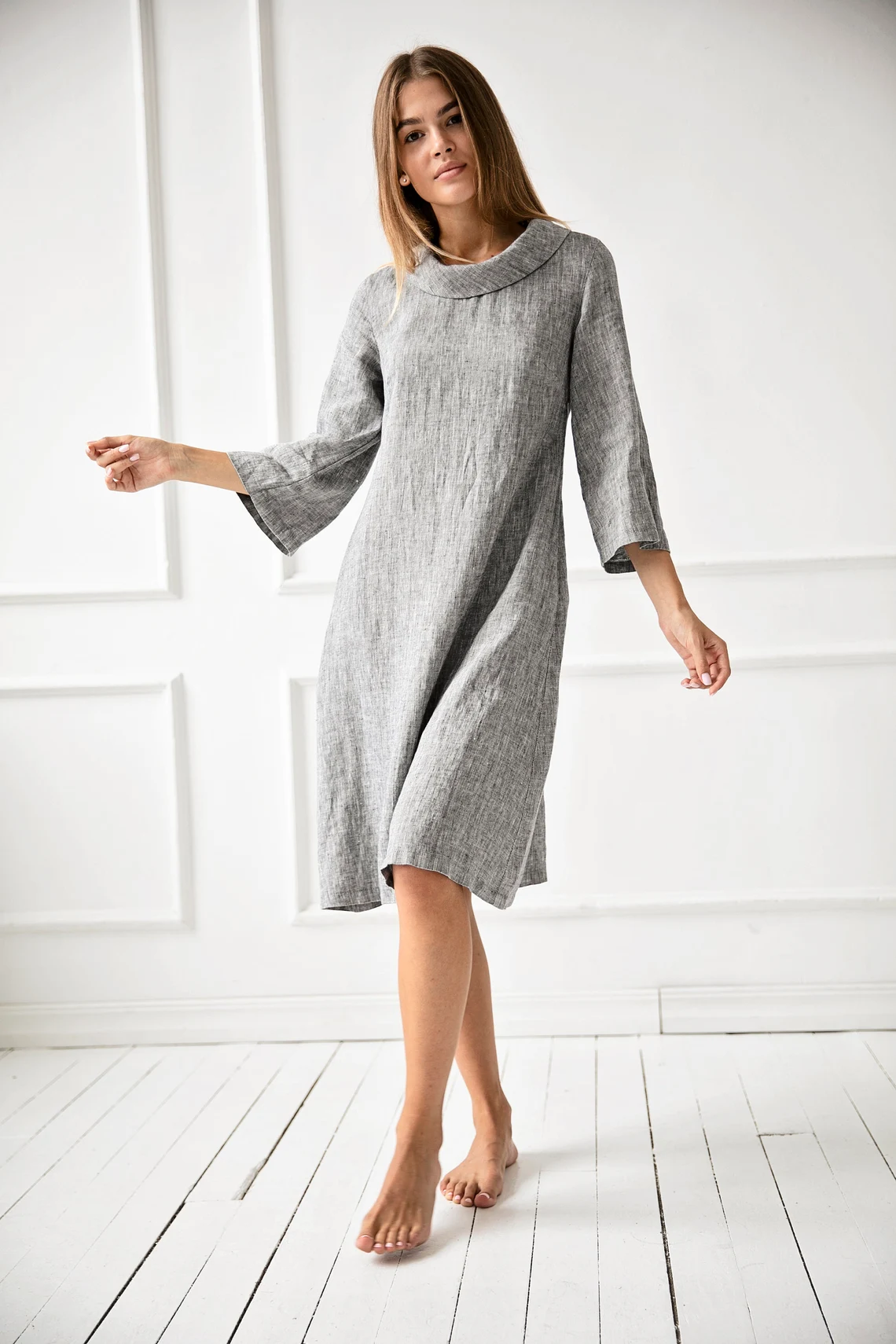 Obleka 1209 100% lan