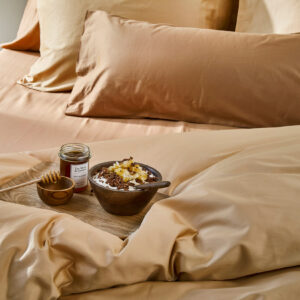 Jogi rjuha ekološki bombaž saten CARAMEL več dimenzij Jogi rjuha ekološki bombaž saten CARAMEL več dimenzij