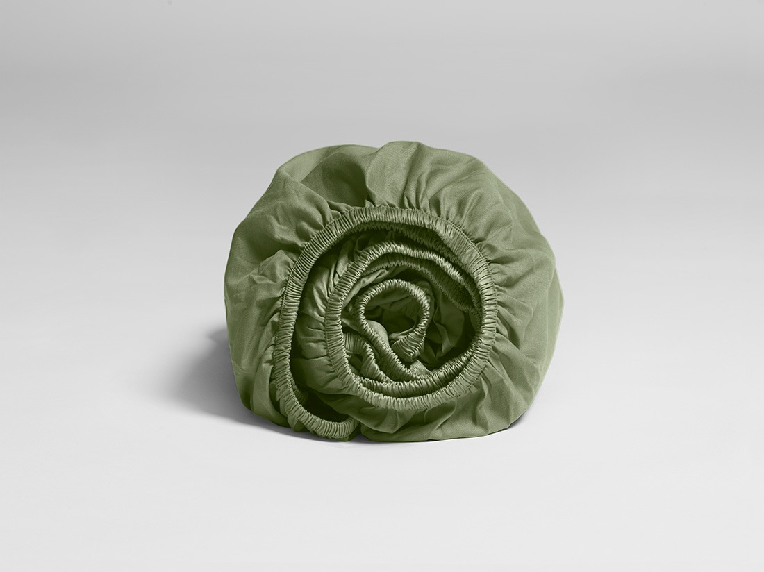 Jogi rjuha ekološki bombaž saten MID OLIVE več dimenzij Jogi rjuha ekološki bombaž saten MID OLIVE več dimenzij