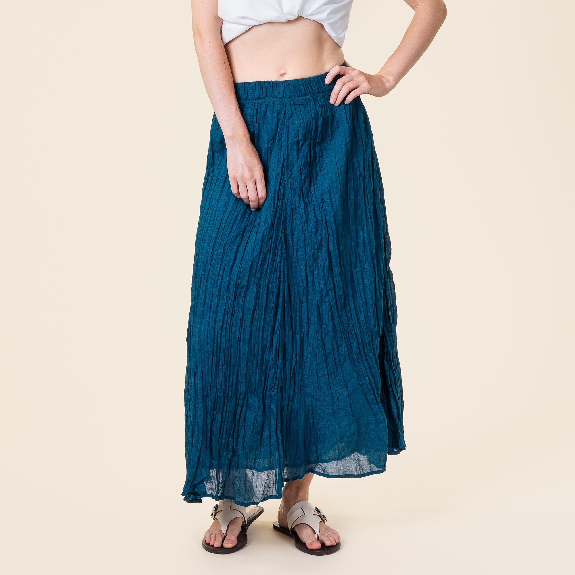 Ženska krilo 100% ekološki bombaž MODRA