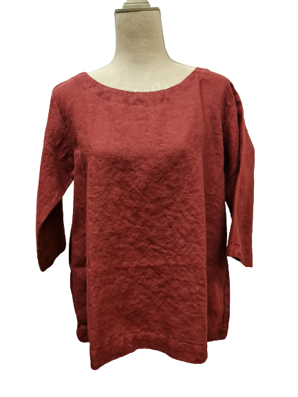 Laneni top JANUARY burgundy M/L Laneni top JANUARY burgundy M/L