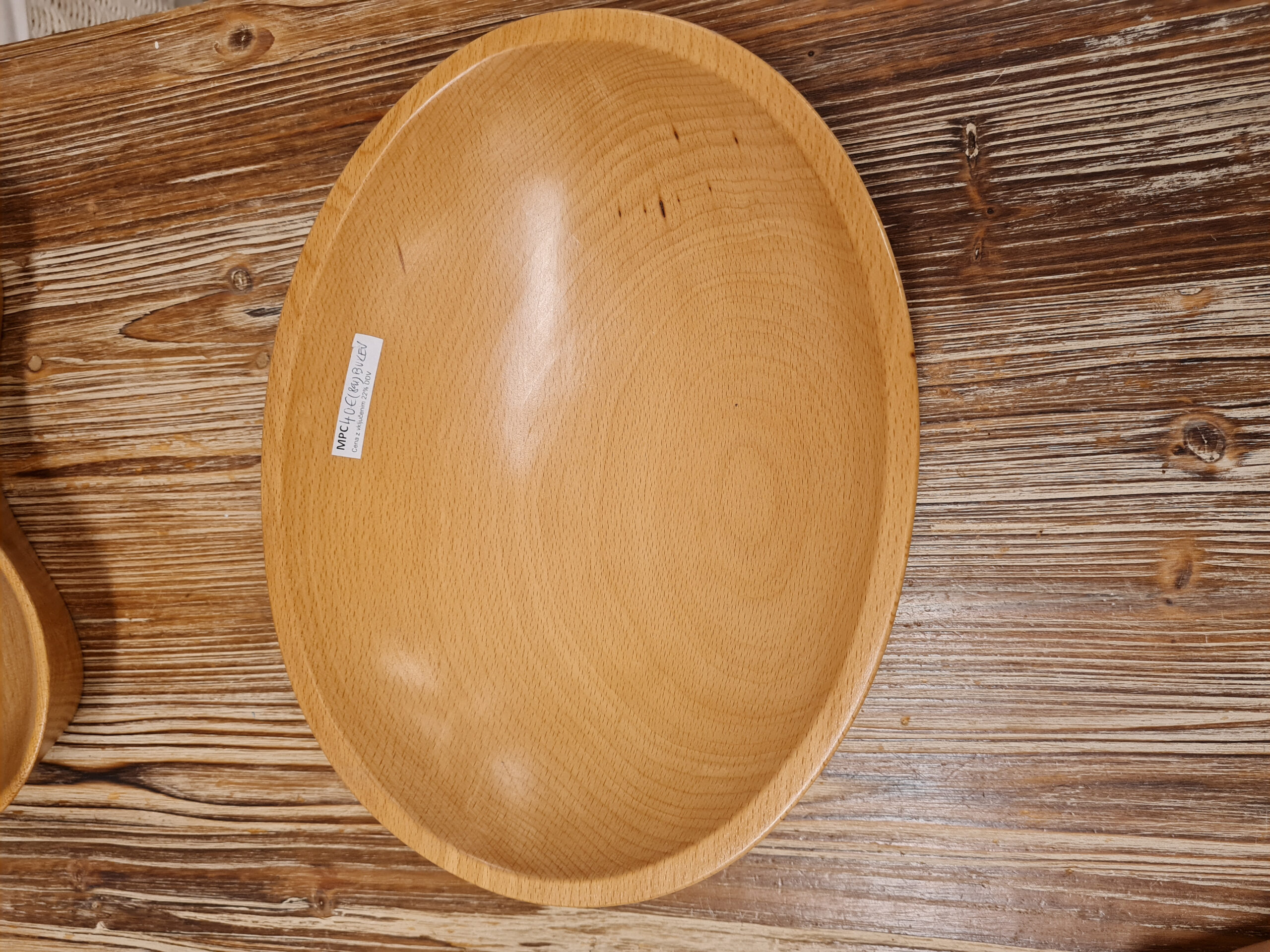 Lesena skleda- bukev 07 izdelana v Sloveniji Lesena skleda- bukev 07 izdelana v Sloveniji