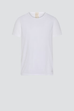 Moška spodnja majica KR iz eko bombaža BELA