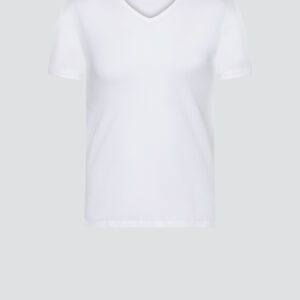 Moška spodnja majica V izrez KR BELA XL