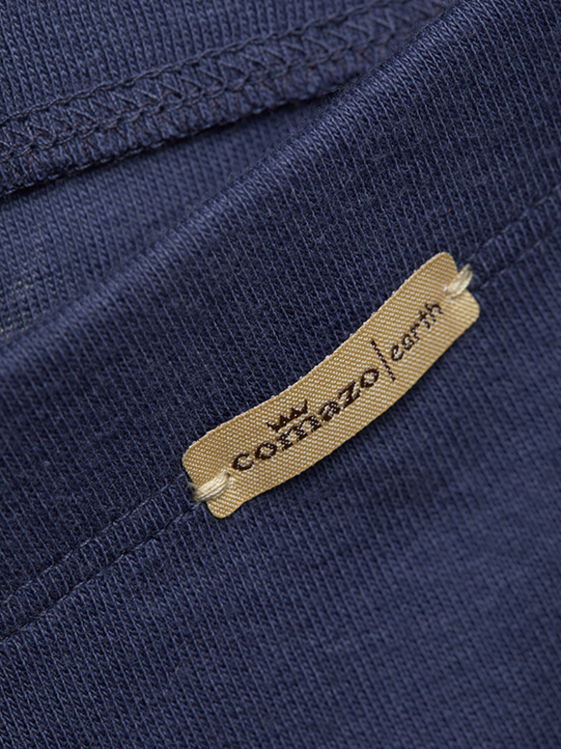 Moške boxer spodnjice iz eko bombaža MODRE