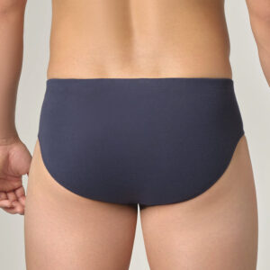 Moške slip spodnjice iz eko bombaža MODRE