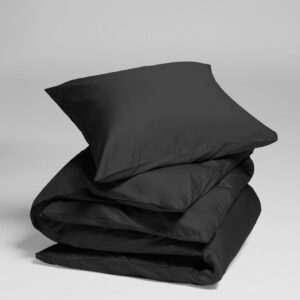 Posteljnina ekološki bombaž saten ANTHRACITE več dimenzij