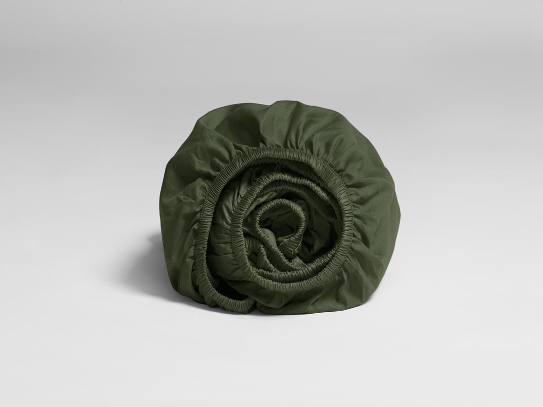 Jogi rjuha ekološki bombaž saten DARK OLIVE več dimenzij Jogi rjuha ekološki bombaž saten DARK OLIVE več dimenzij