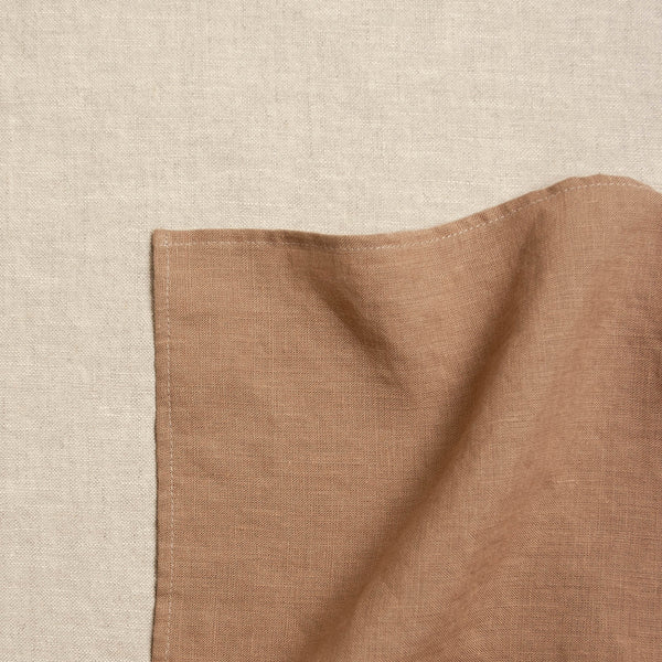 Prtiček lan taupe 42x42