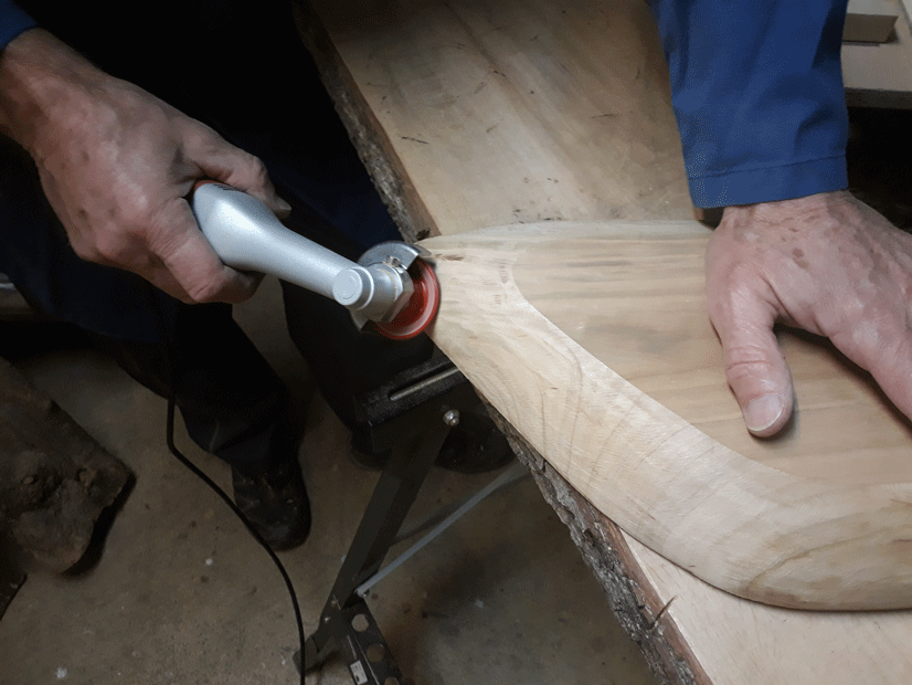 Lesena skleda - bukev 03 izdelana v Sloveniji