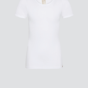 Eko Bombažna otroška majica KR BELA 104-164 Eko Bombažna otroška majica KR BELA 104-164