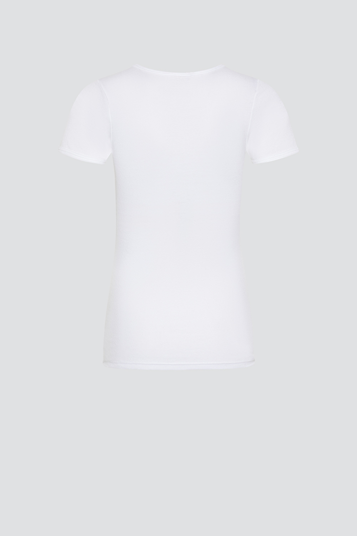 Eko Bombažna otroška majica KR BELA 104-164 Eko Bombažna otroška majica KR BELA 104-164