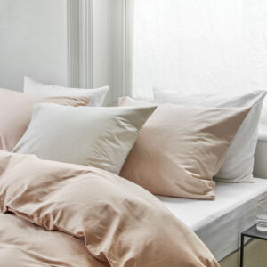 Posteljnina ekološki bombaž saten DUSTY ROSE več dimenzij