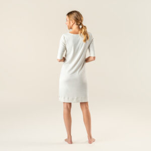 Ženska spalna srajca iz 100% eko bombaža NATUR MELANGE