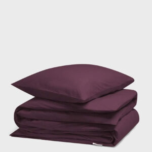 Posteljnina ekološki bombaž perkal PLUM več dimenzij