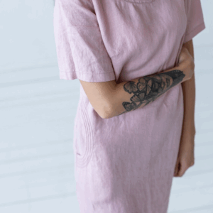 Obleka KR 1208, 100% lan