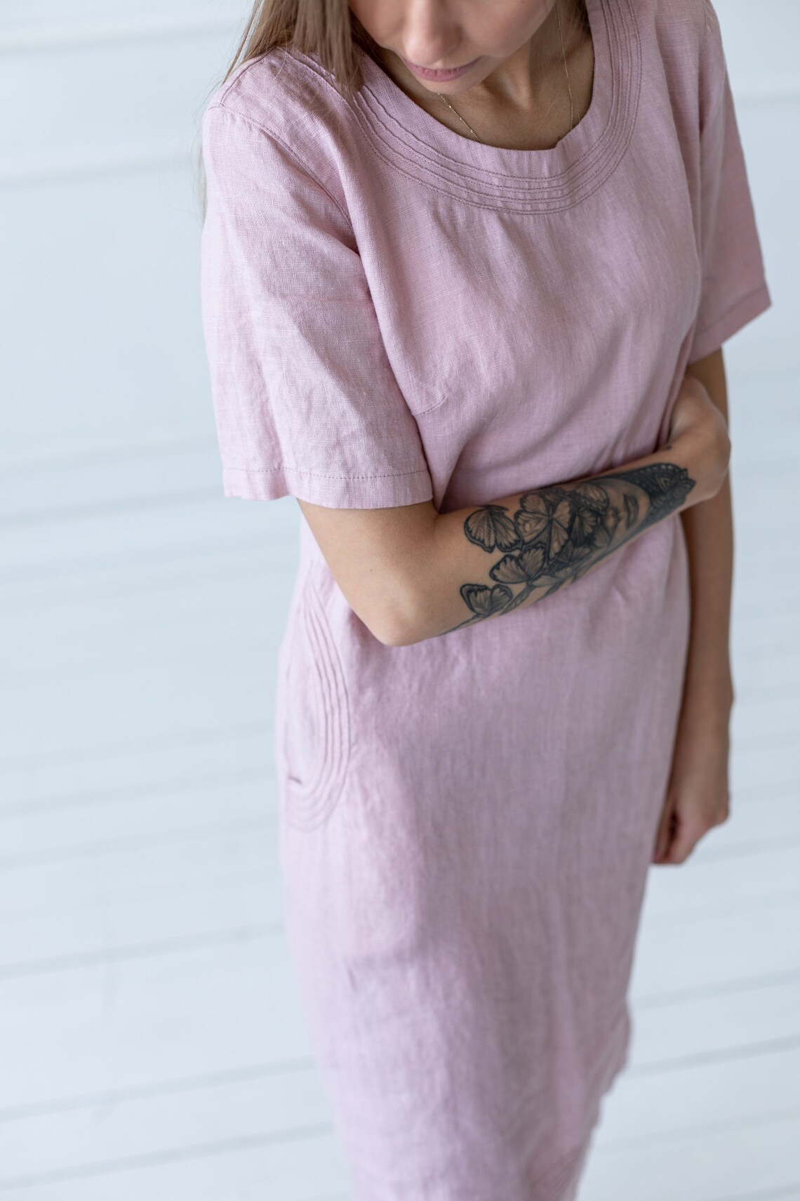 Obleka KR 1208, 100% lan