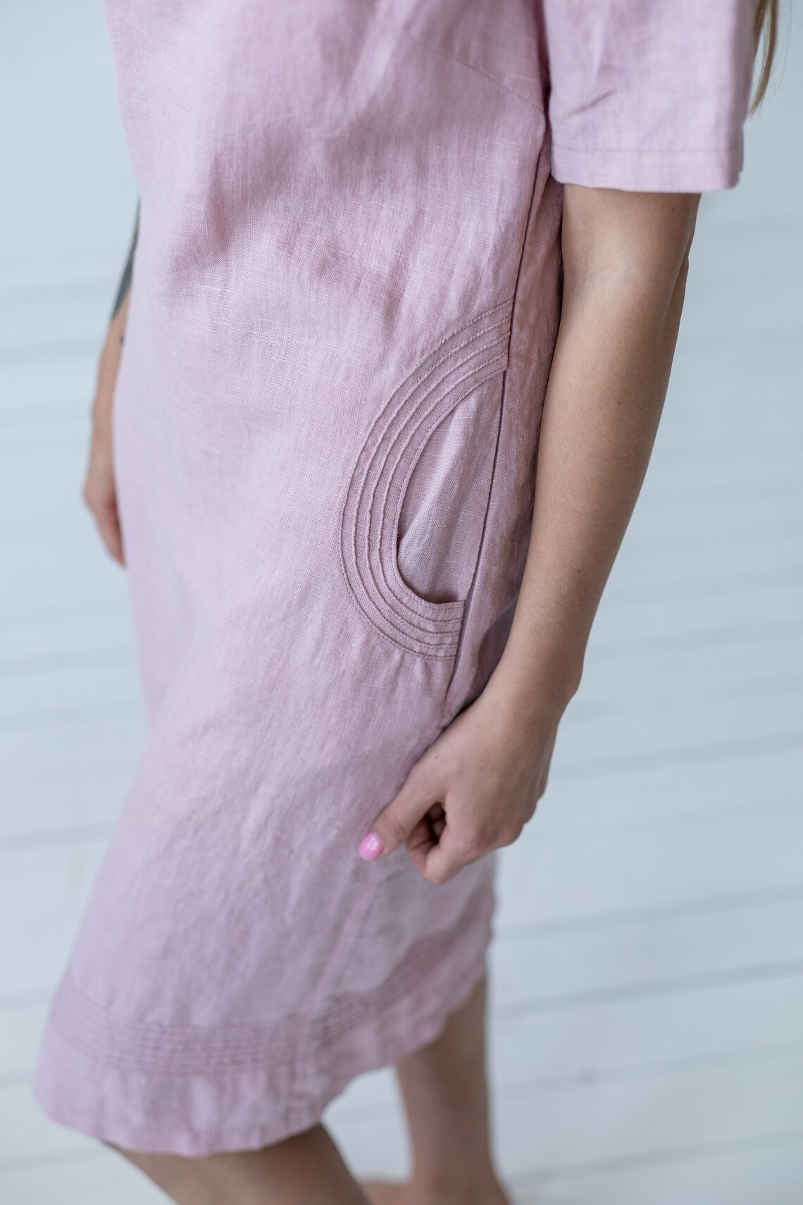 Obleka KR 1208, 100% lan