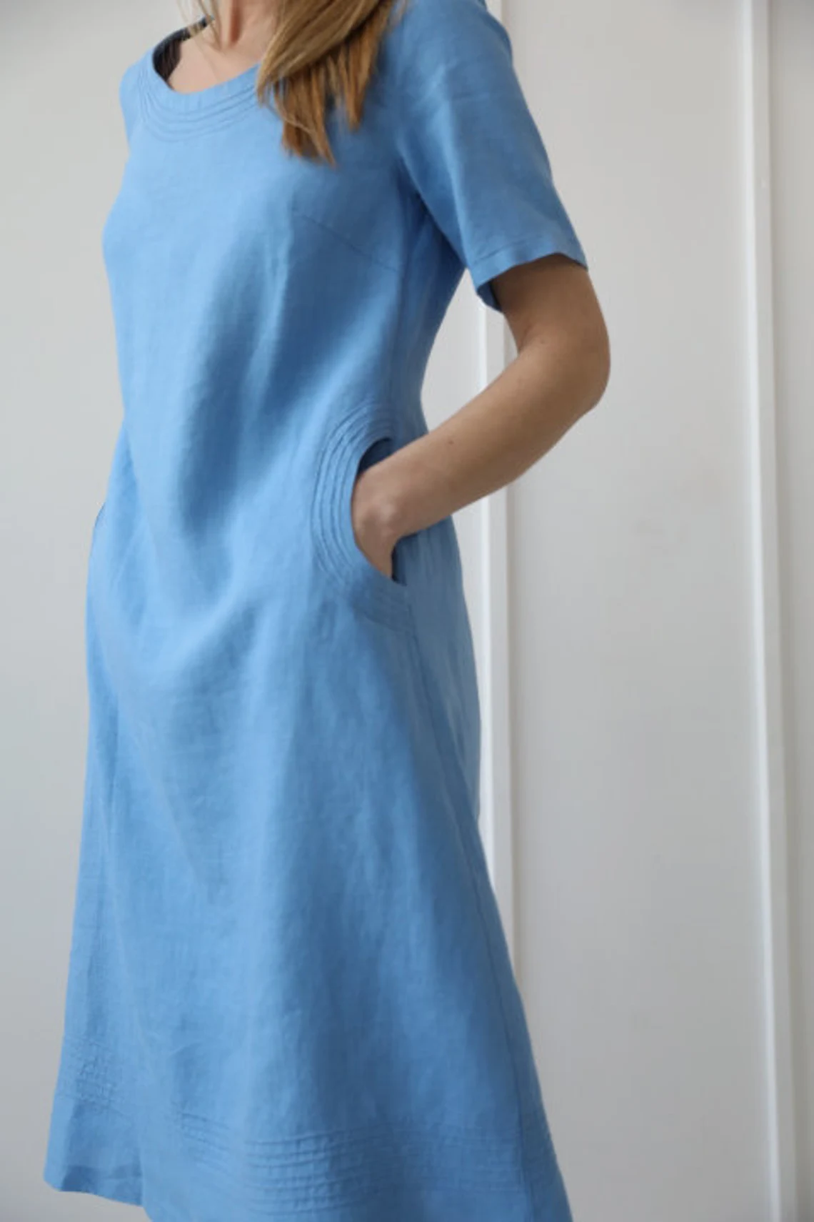 Obleka KR 1208, 100% lan