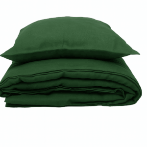 NA ZALOGI Lanena posteljnina predprana T.ZELENA 140x200, 50x70