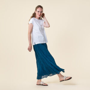 Ženska krilo 100% ekološki bombaž MODRA