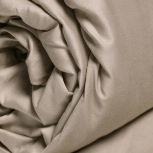 Jogi rjuha ekološki bombaž saten WARM TAUPE več dimenzij