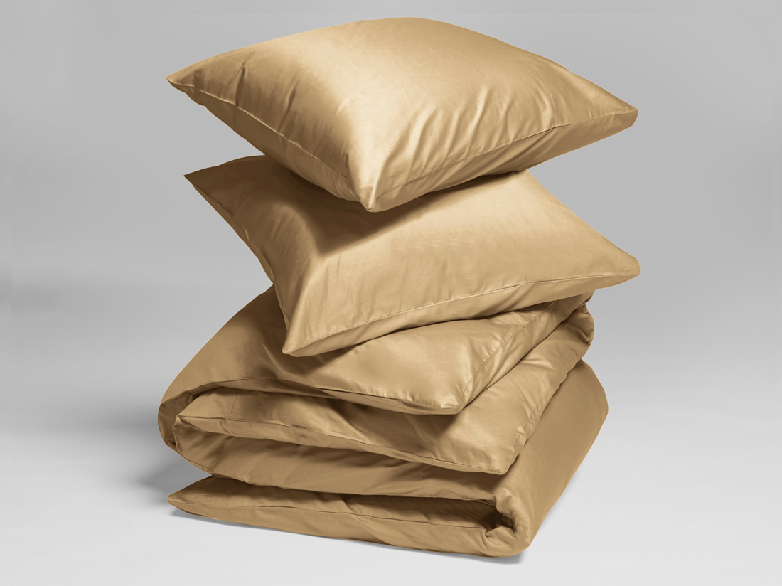 Posteljnina ekološki bombaž saten HONEY več dimenzij