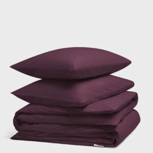 Posteljnina ekološki bombaž perkal PLUM več dimenzij