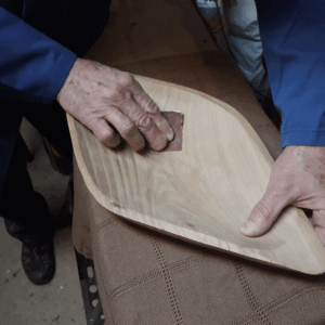 Lesena skleda - češnja 01 izdelana v Sloveniji