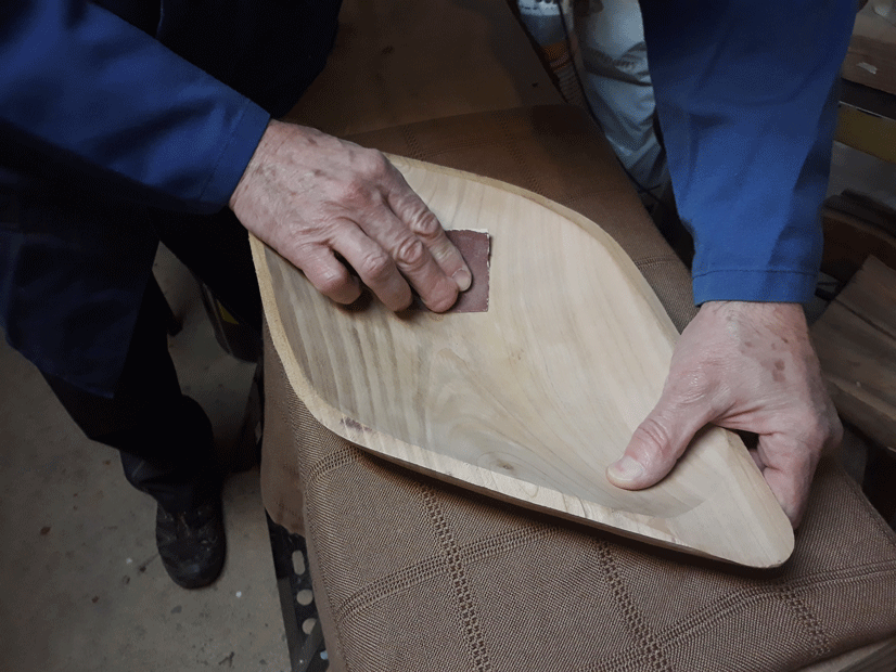 Lesena skleda- oreh 09 izdelana v Sloveniji