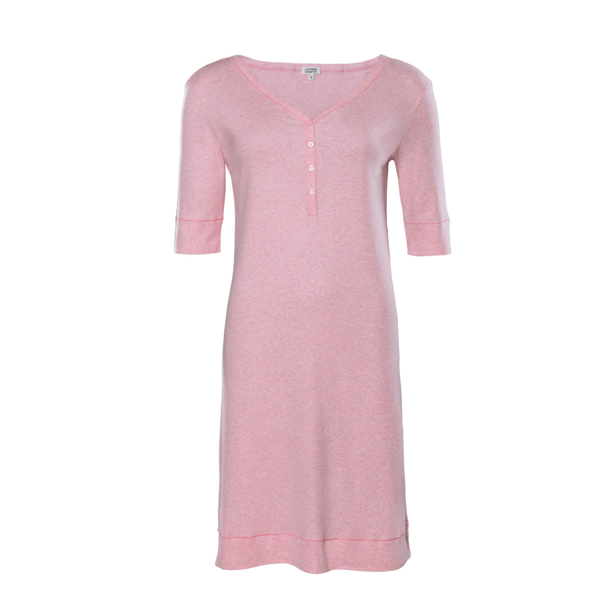 Ženska spalna srajca iz 100% eko bombaža ROZA