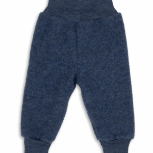 Otroške hlače blue - flis 100% volna od 50-92