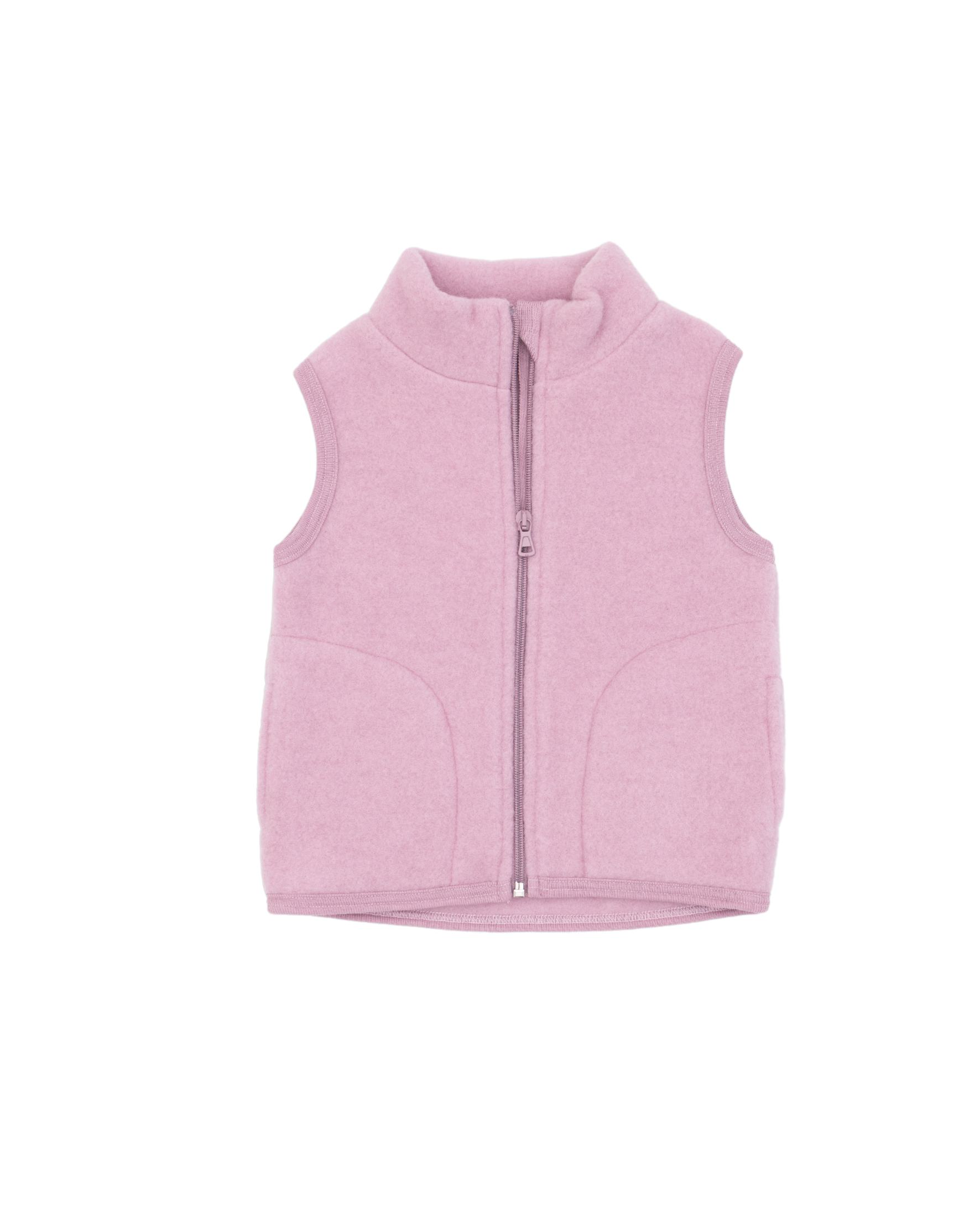 Otroški brezrokavnik rosa - flis 100% volna od 104-140