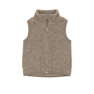 Otroški brezrokavnik walnut - flis 100% volna od 104-140 Otroški brezrokavnik walnut - flis 100% volna od 104-140