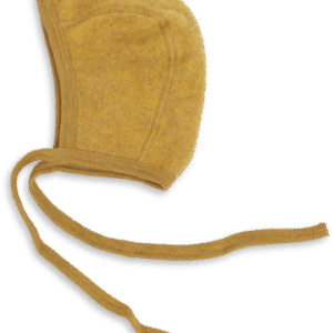 Kapa za dojenčke, saffron - flis 100% volna od 50-68