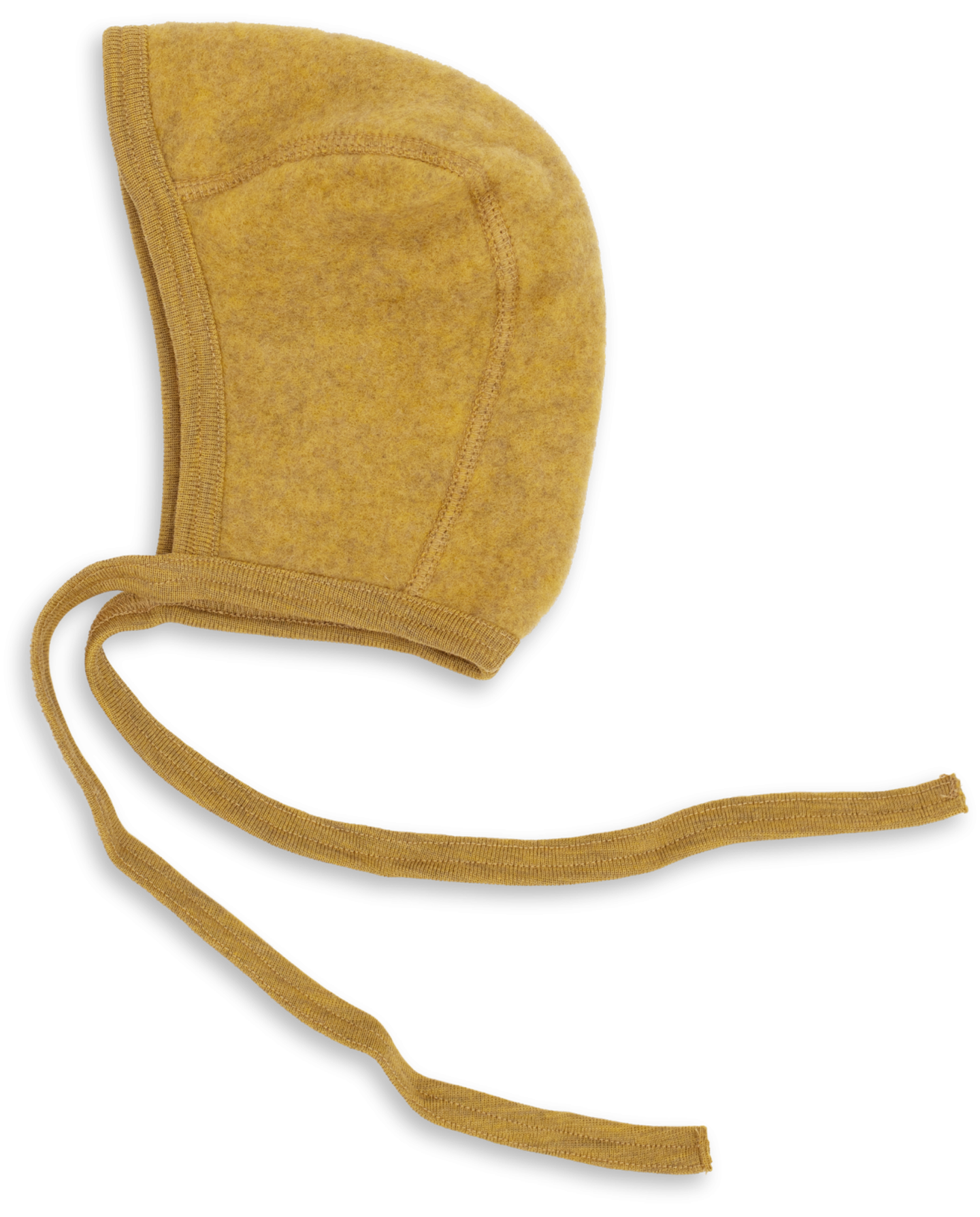 Kapa za dojenčke, saffron - flis 100% volna od 50-68