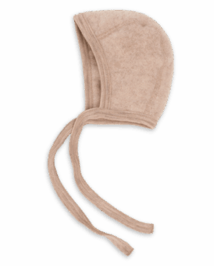 Kapa za dojenčke, sand - flis 100% volna od 50-68