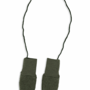 Rokavičke za dojenčke, zelene- flis 100% volna št. 1 Rokavičke za dojenčke, zelene- flis 100% volna št. 1