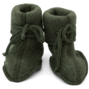 Škorenjčki za dojenčke, zeleni - flis 100% volna od 50-68 Škorenjčki za dojenčke, zeleni - flis 100% volna od 50-68