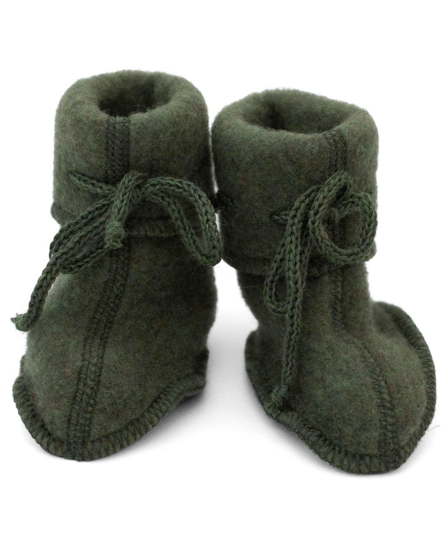 Škorenjčki za dojenčke, zeleni - flis 100% volna od 50-68 Škorenjčki za dojenčke, zeleni - flis 100% volna od 50-68