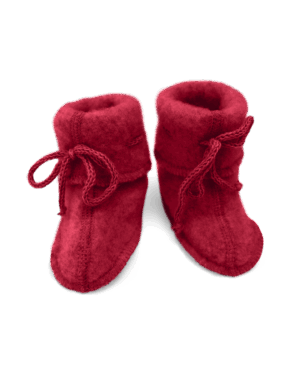 Škorenjčki za dojenčke, jasper - flis 100% volna od 50-68