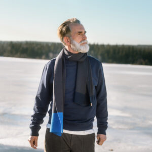 EKO Bombažni Šal DEEP SEA EKO Bombažni Šal DEEP SEA