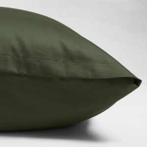Posteljnina ekološki bombaž saten DARK OLIVE več dimenzij