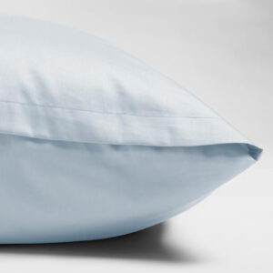 Posteljnina ekološki bombaž saten SKY BLUE več dimenzij